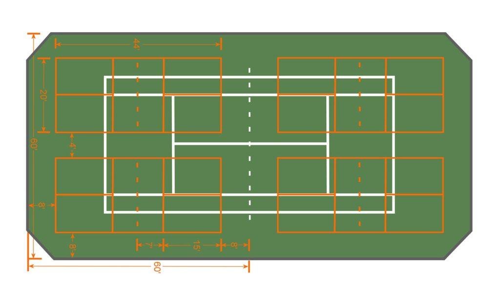 Exploring the‌ Variations in Court Layouts